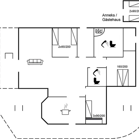 Arnia - 100m From The Sea By Interhome Ferienhaus Otterup